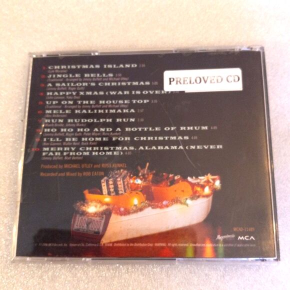 Jimmy Buffett Christmas Island CD 1996 MCA Records Holiday Album PLAYS GREAT - Picture 4 of 5